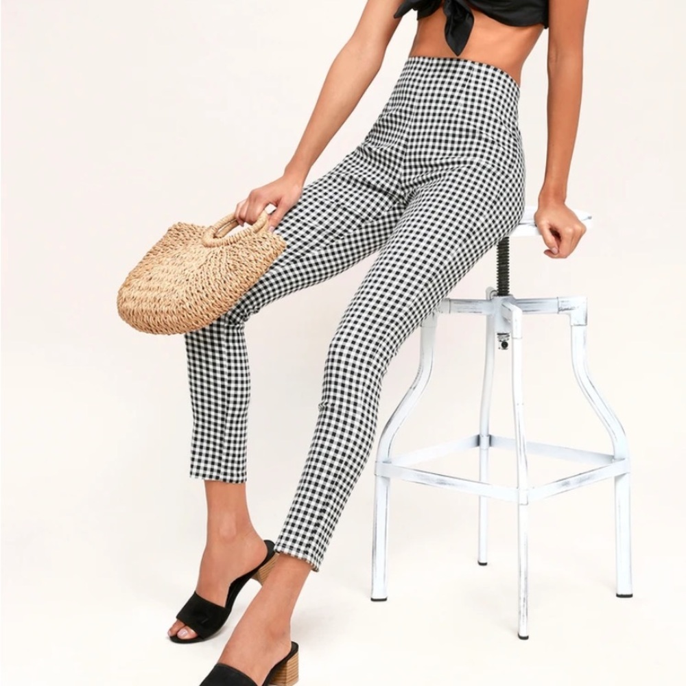 High Waisted Stretch Pants